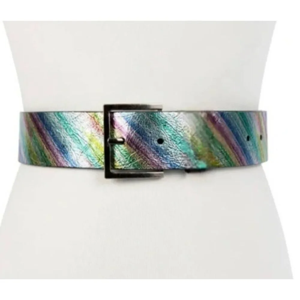 Kurt Geiger London‎ Rainbow Leather Belt